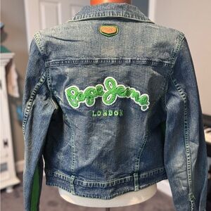 Pepe Jeans Y2K era Denim Jacket with tags